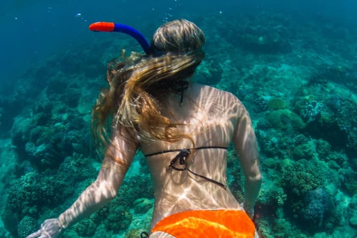 Snorkeling at Kisite