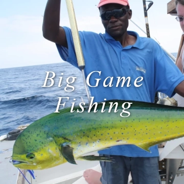 Big game fishing sport fishing indian ocean