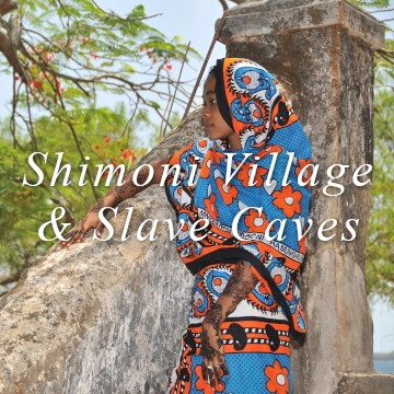 Shimoni village slave caves Indian ocean
